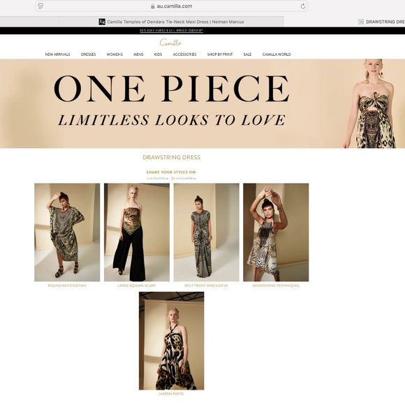 LAST CHANCE 4Sale- 3/29 Camilla CONVERTIBLE dress *wear 15 different ways *MINT - Picture 13 of 16